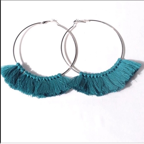 🧡 tassel earring - Picture 4 of 6